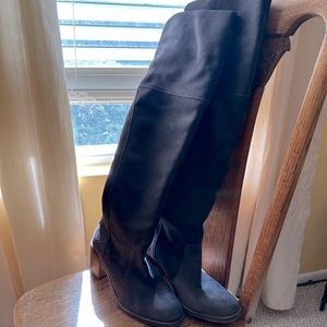 Lucky Brand Thigh High Boots 2.5 inch heel